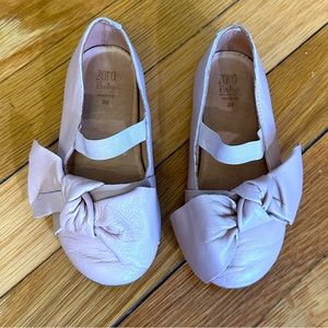 Zara Blush Toddler Shoes. Size 8